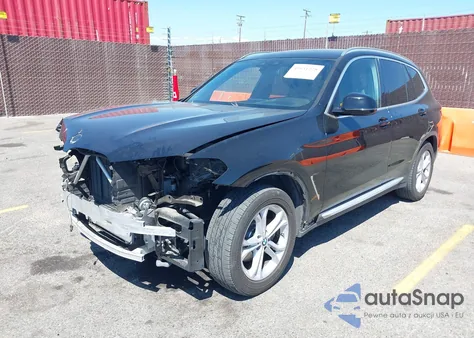 2020 BMW X3 Sdrive30I from USA, damaged, VIN 5UXTY3C03LLE55271